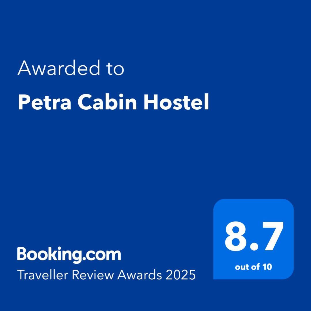 Petra Cabin Hostel Vádi Músza Kültér fotó